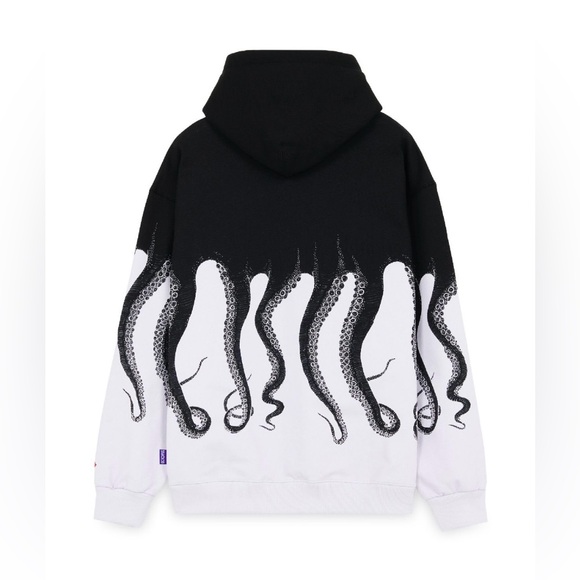 MARKET x VNGRD Og Octopus UV Hoodie Limited Edition In White Size: L - NWT - Picture 3 of 15